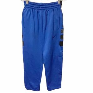 Nike‎ Youth Size Small Blue Therma Elite Basketball Athletic Pants